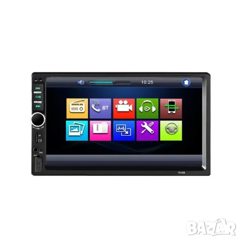 2DIN мултимедия 7 инча 1208x720 4x45W с Bluetooth USB и TF, снимка 2 - Аксесоари и консумативи - 55865669