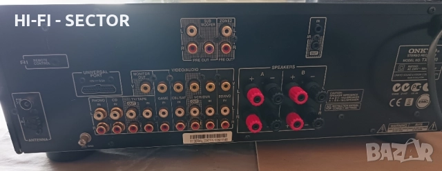 Onkyo TХ 8030 ресйвър , снимка 6 - Ресийвъри, усилватели, смесителни пултове - 52495607