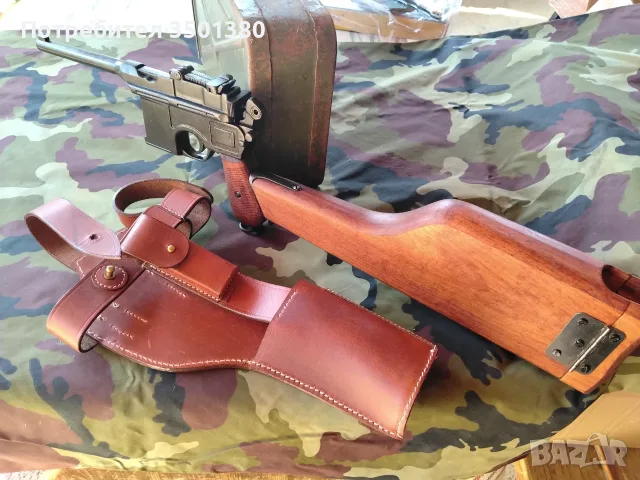 Пистолет Mauser C96, снимка 8 - Антикварни и старинни предмети - 56112218