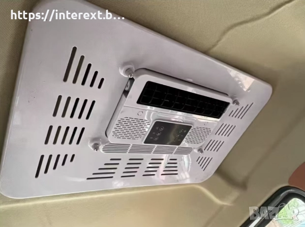 Таванен климатик за отопление и охлаждане каравана , кемпер, камион 24 V БЯЛ, снимка 2 - Аксесоари и консумативи - 52538930