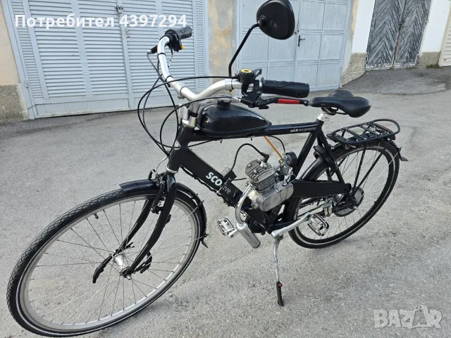 Моторно колело с вело двигател 80 кубика, снимка 4 - Мотоциклети и мототехника - 55878533