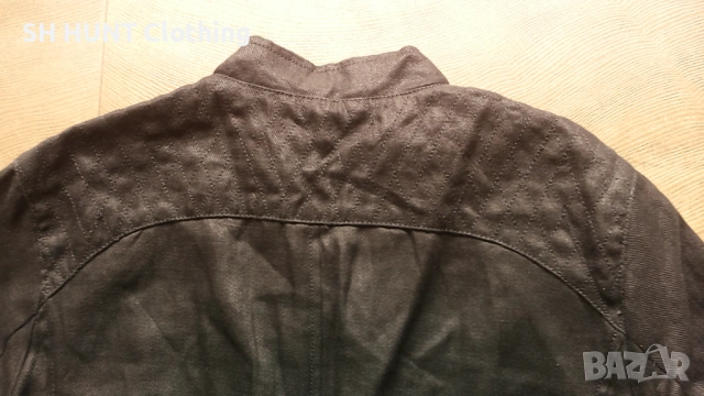 ZARA Mens Jacket размер XL мъжко яке 100% - лен 4-19, снимка 6 - Якета - 53297582
