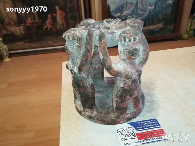 ФИГУРИ НА ЖЕНИ-18Х18СМ-АНТИКА КЕРАМИКА ОТ ГЕРМАНИЯ  1503241921, снимка 14 - Антикварни и старинни предмети - 44782127