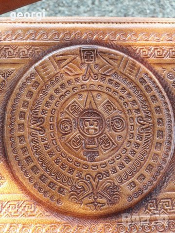 Дамска луксозна кожена чанта уникат  2/3, снимка 4 - Чанти - 30221914