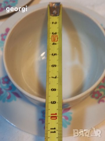 Чаши стар български порцелан, снимка 6 - Антикварни и старинни предмети - 38707879