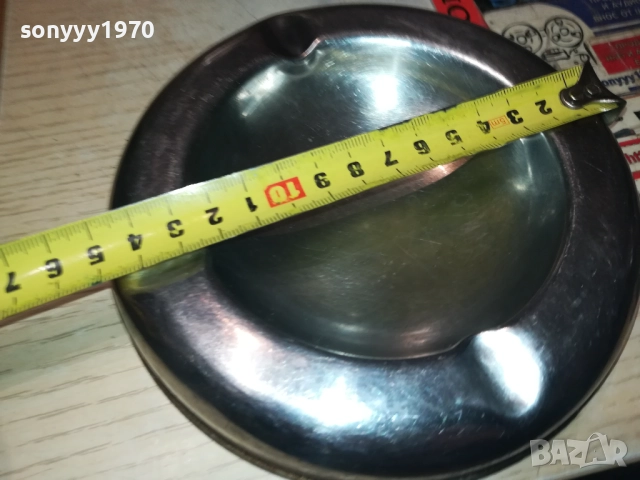 МЕТАЛЕН ПЕПЕЛНИК ОТ СОЦА 3108251906, снимка 15 - Антикварни и старинни предмети - 51554441