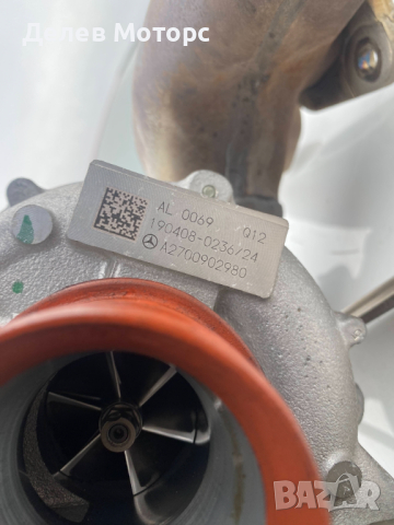 A2700902980, 190408-0236/24, AL0069, turbo, турбо, турбина от Infiniti Q30S 2.0T 211кс., двигател 27, снимка 2 - Части - 44571171