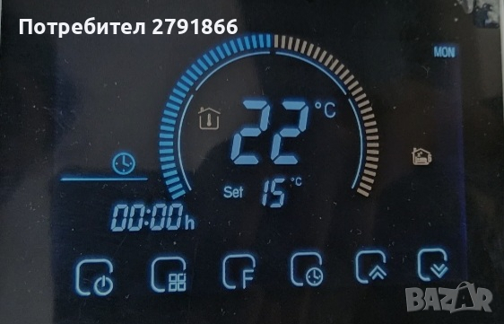 Smart Home wifi Thermostat Умен термостат с LCD, снимка 2 - Друга електроника - 44668038