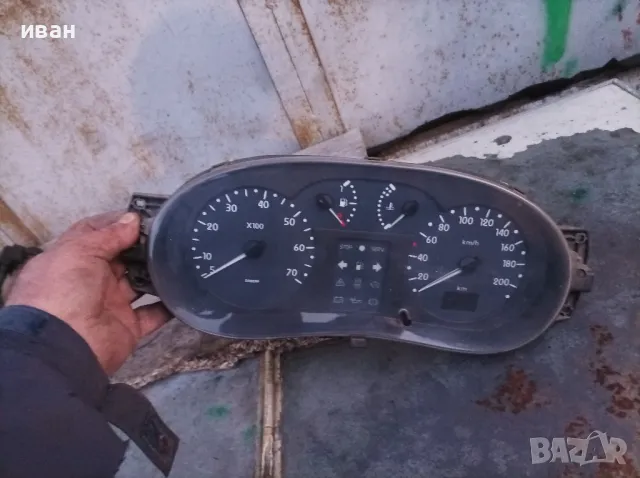 Километраж за Рено Канго 1.5 DCI. 82 кс. 2002 год.