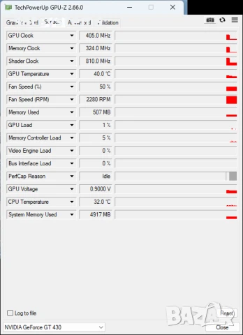Видео карта NVidia GeForce Gigabyte GT430 HDMI 2048MB GDDR3 128bit PCI-E, снимка 11 - Видеокарти - 50505143