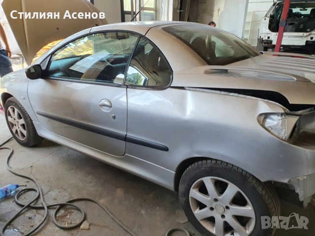 Пежо 206 цц peugeot 206 cc на части, снимка 3 - Автомобили и джипове - 30112076