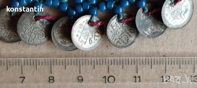 СТАР НАКИТ МЪНИСТА С АКЧЕТА ЗА НОСИЯ, снимка 4 - Антикварни и старинни предмети - 53118308