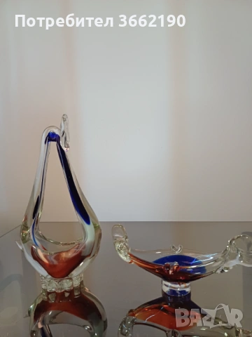 Мурано кристален сет