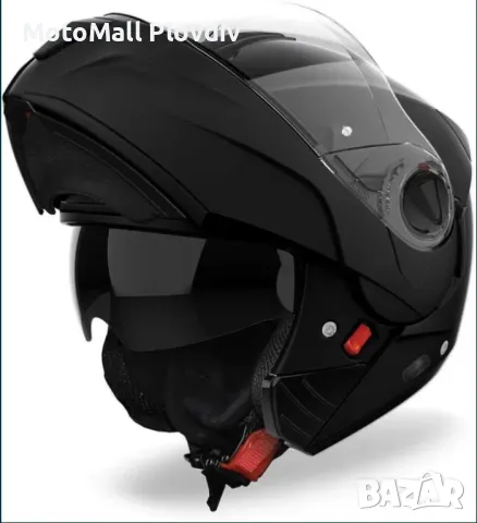 мото КАСКА Airoh SPECKTRE Black matt and White gloss moto, снимка 3 - Аксесоари и консумативи - 49176084