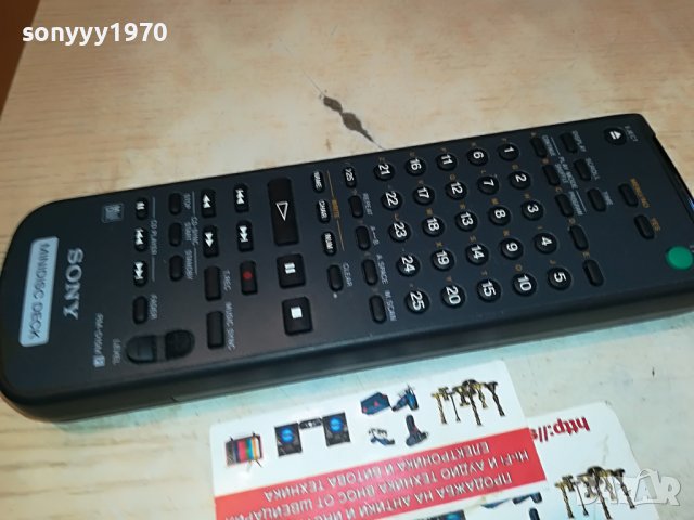 ⭐️SONY RM-D15M MINIDISC DECK REMOTE 0210221622, снимка 2 - Други - 38192472