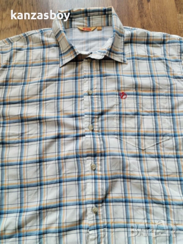 fjallraven SHIRT SS - ГОЛЯМА мъжка риза 2XL, снимка 3 - Ризи - 51706749
