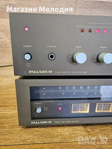 Усилвател Palladium NSA-5000 + Тунер NST-5000 – Аналогов чар и немска мощ, снимка 3 - Ресийвъри, усилватели, смесителни пултове - 55726940