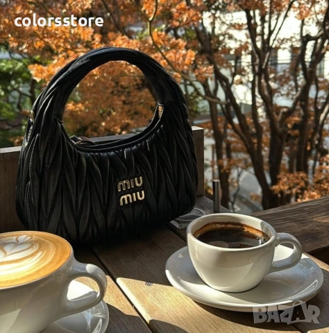 Черна чанта MiuMiu кодIM121