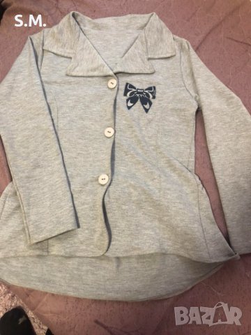 Детско кожено яке, тениски и сако, снимка 4 - Детски Блузи и туники - 40632097