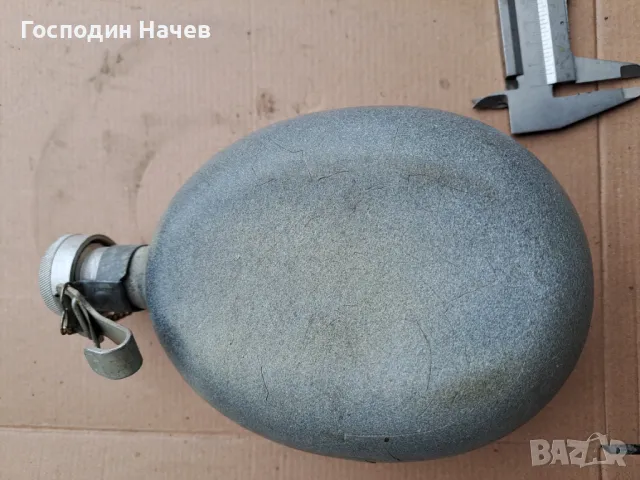 Стара военна манерка алуминиева , снимка 2 - Антикварни и старинни предмети - 49337589