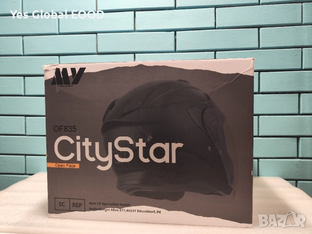 MY-835 джет каска с визьор, ECE 22.06, матово черна, M N5, снимка 9 - Аксесоари и консумативи - 51910818