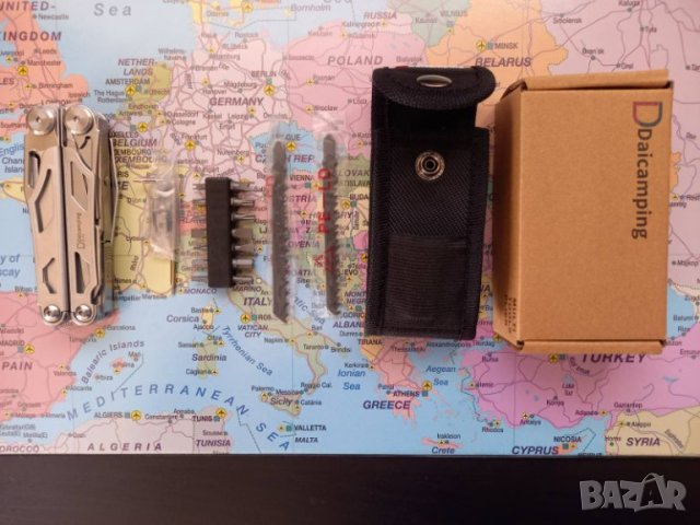 мулти туул, сгъваем нож multi-tool folding knife Daicamping - DL12, DL1, DL30, снимка 5 - Ножове - 42152172