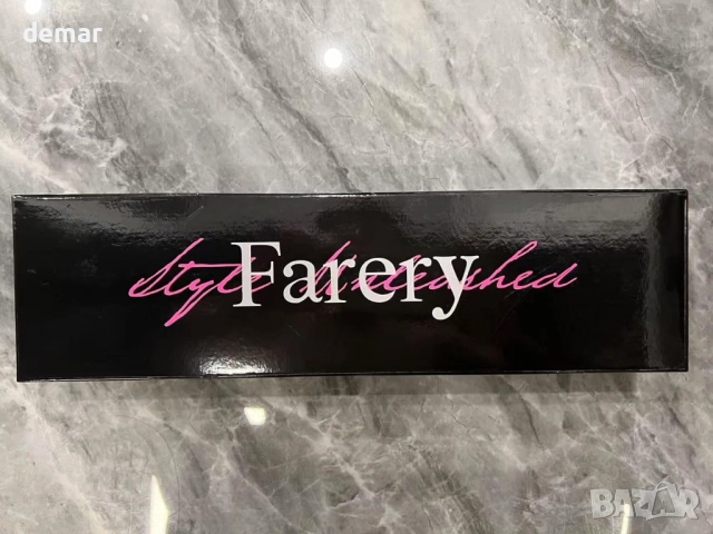 Термочетка Farery с изключително дълъг цилиндър, 38 мм, за средна и дълга коса, снимка 7 - Маши за коса - 52735716