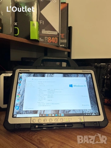 Таблет Panasonic Toughbook CF-D1N, 16GB RAM, 512GB SSD, i5-6Gen, снимка 5 - Лаптопи за работа - 53278753