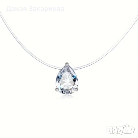 Обеци и колиета с камък Swarovski , снимка 5 - Колиета, медальони, синджири - 52633383