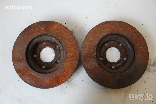 Предни спирачни дискове Мазда 3 2.0 150кс 04г Mazda 3 2.0 150hp 2004, снимка 2 - Части - 44493127