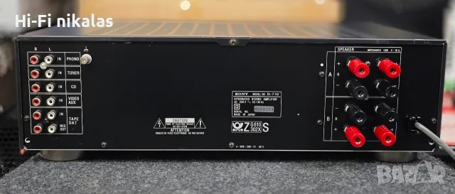 стерео Hi-Fi усилвател SONY TA-F 110, снимка 5 - Ресийвъри, усилватели, смесителни пултове - 56021027