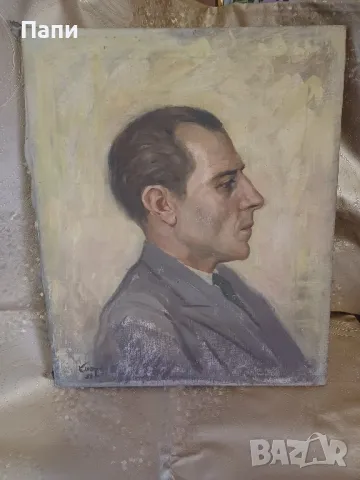 Портрет на Борис Денев от Коста Петров.