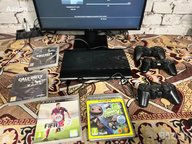 PlayStation 3 Super Slim 500GB, снимка 2 - PlayStation конзоли - 49323448