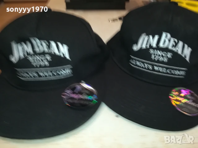JIM BEAM X2 ШАПКИ ЗА 125ЛВ 0607250709, снимка 16 - Шапки - 50922702
