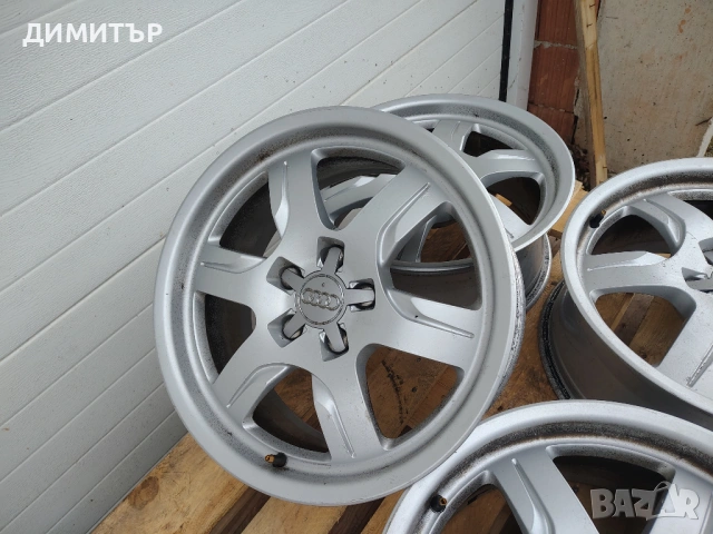 4бр.Алуминиеви джанти 17ки за AUDI 5x112 7.5j et28, снимка 2 - Гуми и джанти - 54095658
