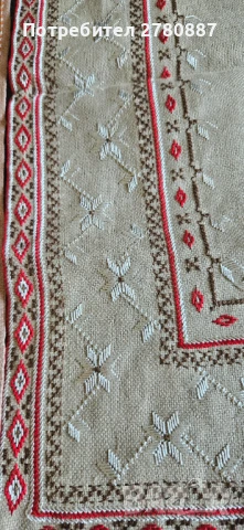 Колекция ретро покривки и каренца - голями, ръчно плетени, бродерия, снимка 7 - Покривки за маси - 51115832