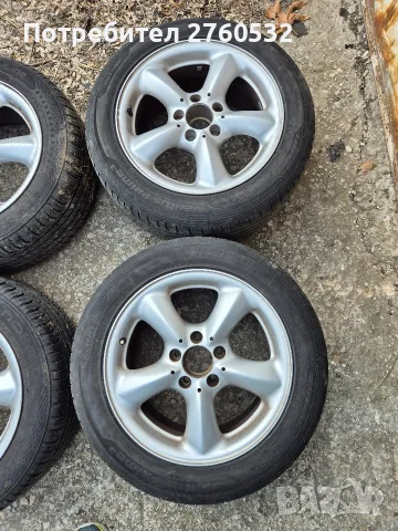 Оригинални джанти Mercedes 16", снимка 3 - Гуми и джанти - 55822562