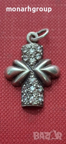 Сребърна висулка, снимка 2 - Колиета, медальони, синджири - 52713595