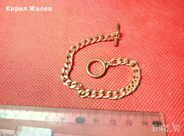 СТИЛНА ВИНТИДЖ ПЛЕТКА ПОЗЛАТЕНА ГРИВНА МНОГО КРАСИВА от БЛАГОРОДНА СТОМАНА 47388, снимка 4 - Гривни - 47298522