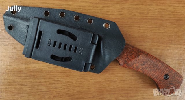 Ловен нож /ръчна изработка , стомана D2/, снимка 4 - Ножове - 39651238