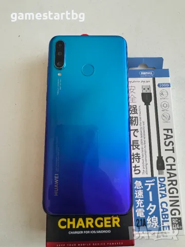 Huawei P30 lite Peacock Blue, снимка 7 - Huawei - 56516964