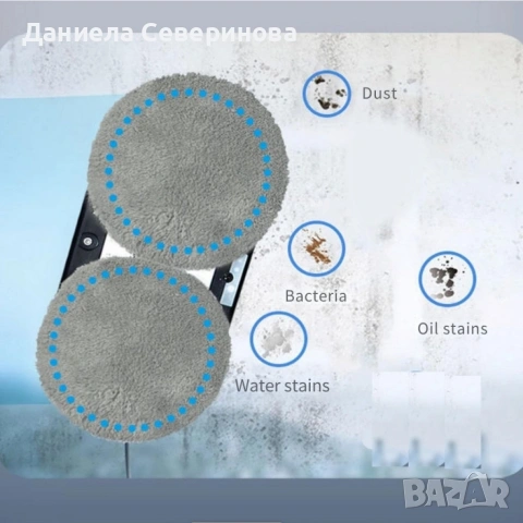 Интелигентен робот за почистване на прозорци , снимка 5 - Други - 53966850