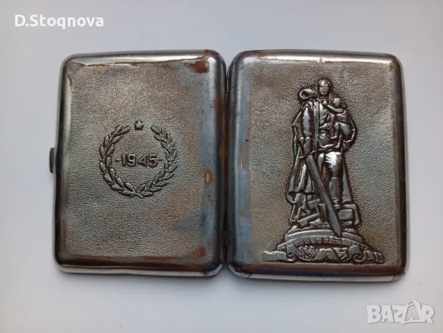 Ретро Табакера от Соца!(Руска, Метална), снимка 3 - Антикварни и старинни предмети - 55973501