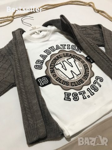 РАЗПРОДАЖБА-Бебешки Комплект от 3 Части(НОВО)-12мес., снимка 4 - Комплекти за бебе - 39105921