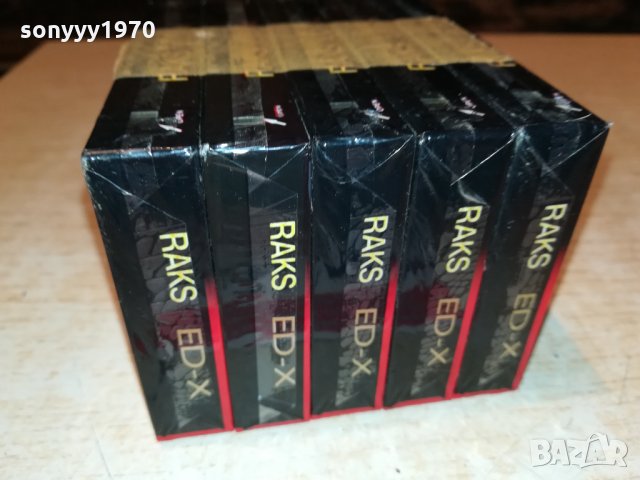 RAKS 5бр-АУДИОКАСЕТИ 1010211801, снимка 5 - Аудио касети - 34415871