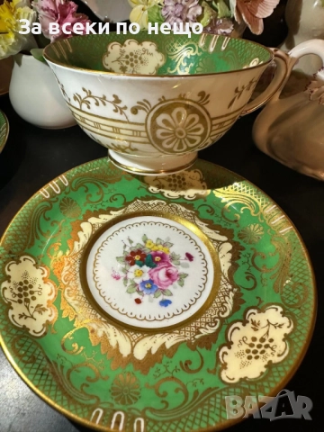 Crown Staffordshire England - Circa 1930 Pattern A 13460 Код P1648, снимка 7 - Сервизи - 52932842