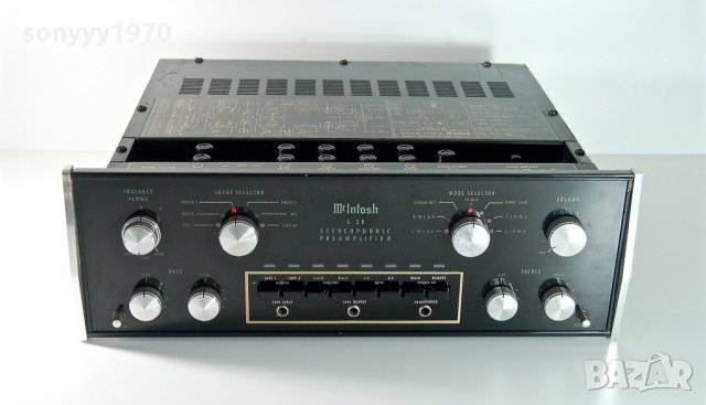 McIntosh C28 Solid State Stereo Pre Amplifier-внос switzweland, снимка 3 - Ресийвъри, усилватели, смесителни пултове - 30109209