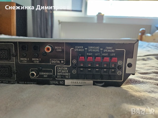 Home cinema control JVC RX-ES1SL, снимка 2 - Аудиосистеми - 50695725