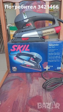 Виброшлайф SKIL 240W, снимка 3 - Други машини и части - 42154417