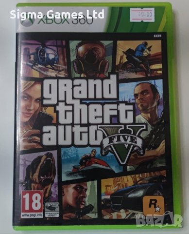 Xbox360-Gta 5-Grand Theft Auto 5 в Игри за Xbox в гр. Пловдив - ID42442318  — Bazar.bg